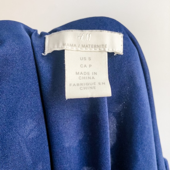 NWOT H&M Women's Floral Crepe Nursing Dress - Picture 6 of 6